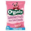 Organix Summer Fruits Rice Cake Clouds 40G
