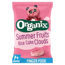 Organix Summer Fruits Rice Cake Clouds 40G