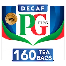 PG Tips 160 Decaf Tea Bags 464g