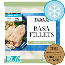 Tesco Basa Fillets 500G