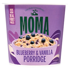 MOMA Blueberry & Vanilla Porridge Pot 65g
