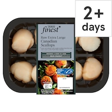 Tesco Finest Raw Extra Large Canadian Scallops 150g