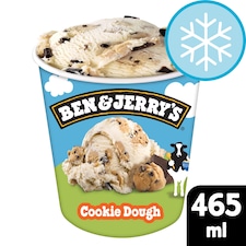 Ben & Jerry's Cookie Dough Vanilla Ice Cream Tub 465ml