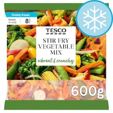 Tesco Stir Fry Vegetable Mix 600G