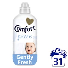 Comfort Pure Gently Fresh Sensitive Fabric Conditioner 31 Washes 930ml