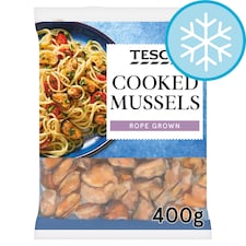 Tesco Cooked Mussels 400G
