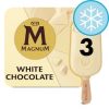Magnum White Chocolate Ice Cream Sticks 3x100ml