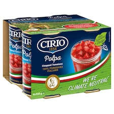 Cirio Chopped Tomatoes 4X400g