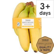 Tesco Ripe Bananas 5 Pack