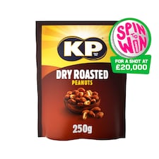 Kp Dry Roasted Peanuts 250G