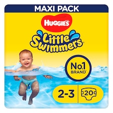 Huggies Little Swimmers Swim Nappies Size 2-3 20 Pack