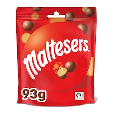 Maltesers Milk Chocolate Pouch Bag 93g