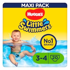 Huggies Little Swimmers Swim Pants Size 3-4 20 Pack