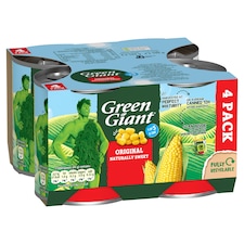 Green Giant Original Sweet Corn 4X198g