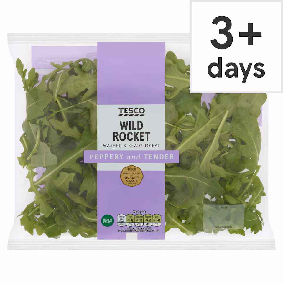Tesco Wild Rocket 60G